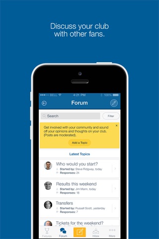 Fan App for Torquay United FC screenshot 3