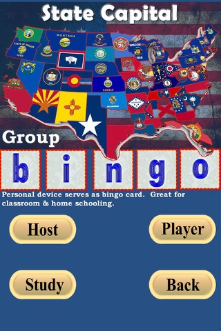 State Capital Bingo screenshot 2