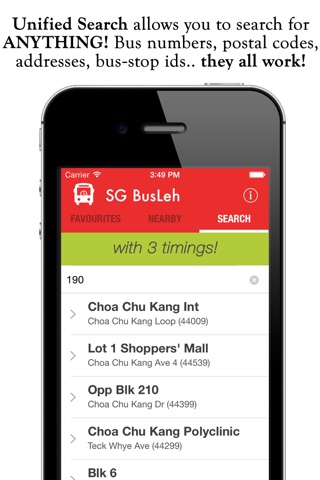 SG Bus Timing Pro screenshot 3