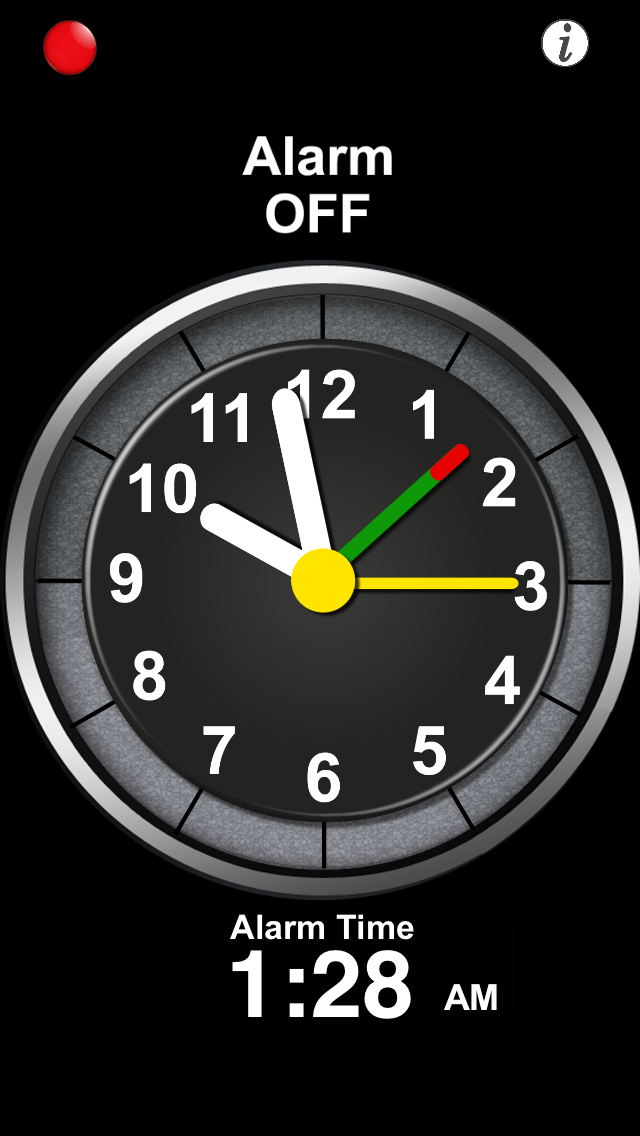 Touch Alarm Clock Screenshot 1