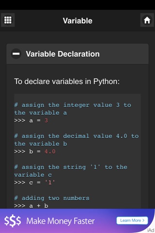 Python Guide screenshot 3