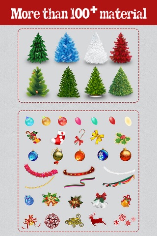 Christmas Tree Designer - Sticker Photo Editor to make & decorate yr xmas trees screenshot 4