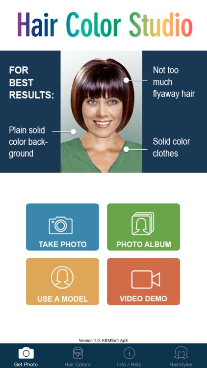 Hair Color Studio PRO - Try On a New Hair Colour screenshot-0