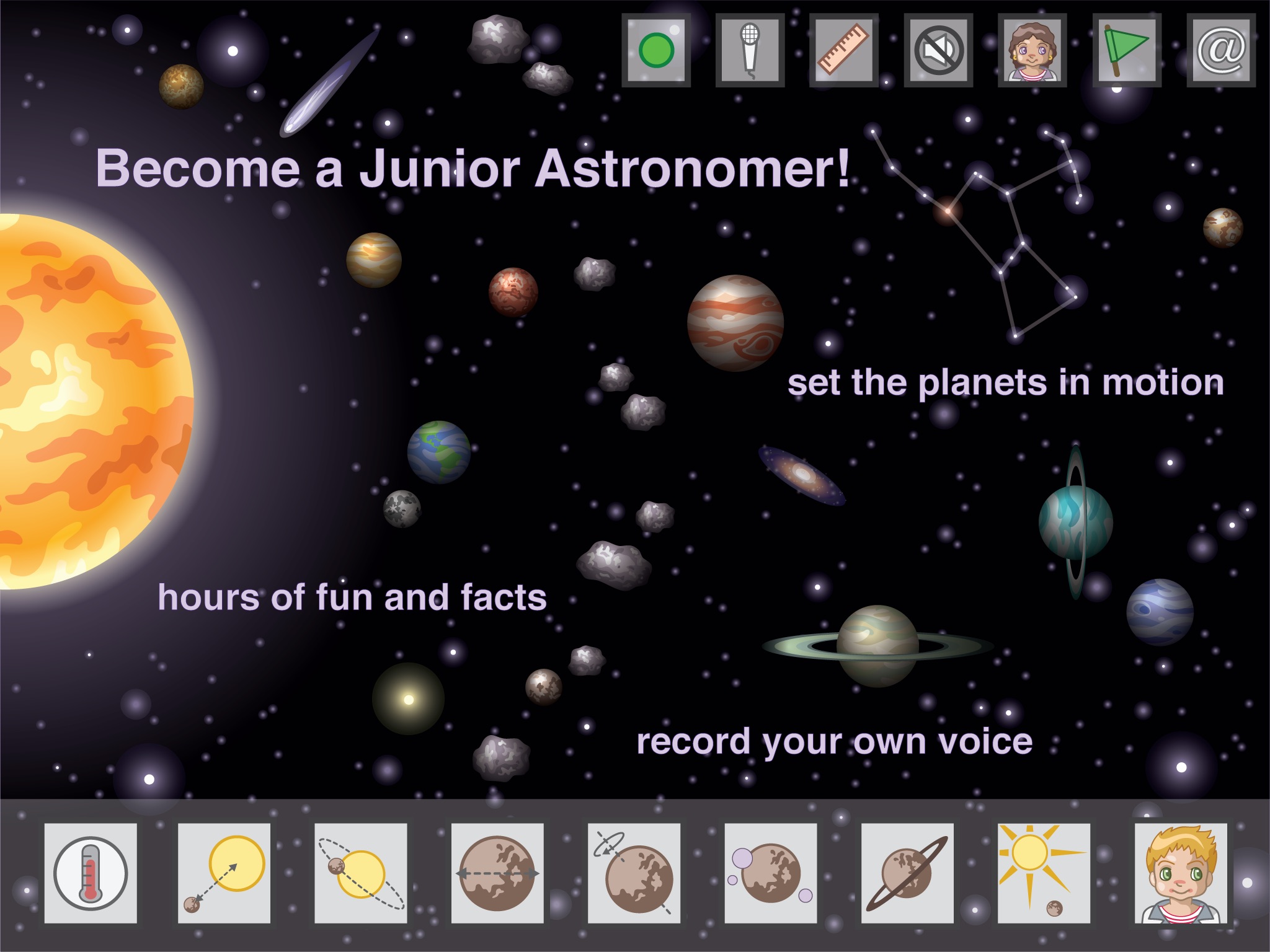 Junior Astronomer Solar System Adventure screenshot 3