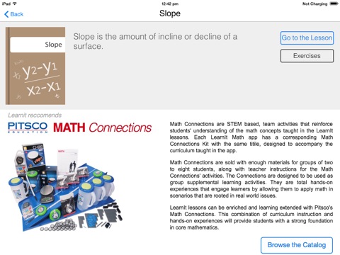 Linear Equations and Graphing screenshot 2