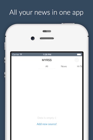 MYRSS - Simple and minimalistic RSS Reader screenshot 2