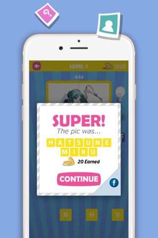 Quiz Word Vocaloid Edition - Best Manga Trivia Game Free screenshot 2