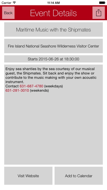 Fire Island App