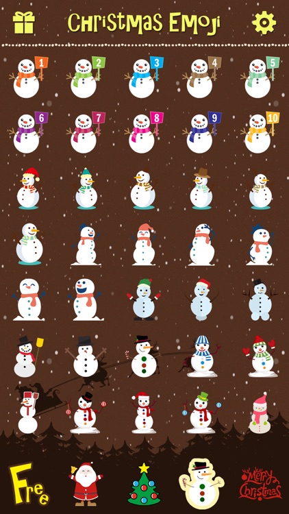 Merry Christmas Emoji - Holiday Emoticon Stickers & Emojis Icons for Message Greeting screenshot-3