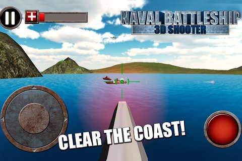 Naval Battleship: 3D Shooter Free screenshot 4