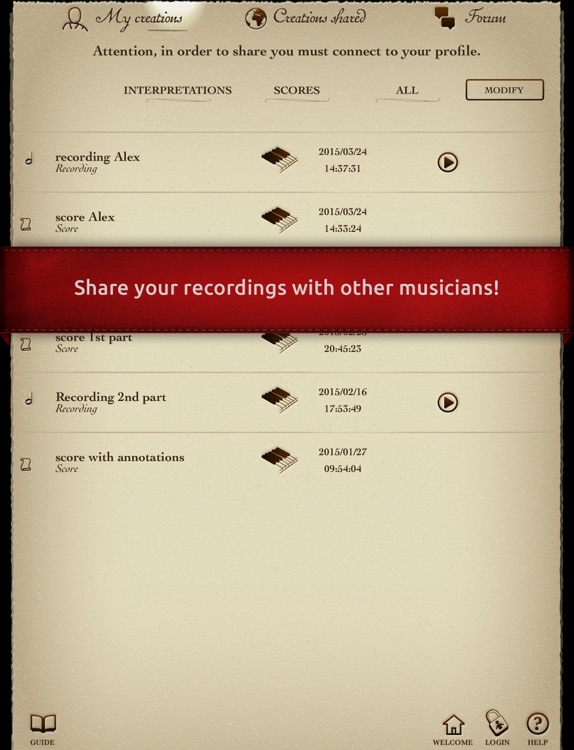Play Beethoven – Symphony No. 7 (interactive piano sheet music) screenshot-4