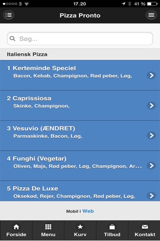 Pizza Pronto Kerteminde screenshot 2