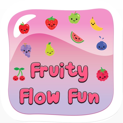 Fruity Flow Fun : Connect The Fruit Free Game For Kids iOS App