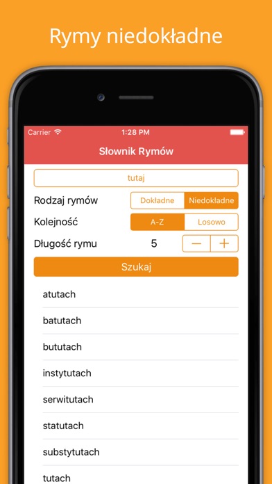 How to cancel & delete Słownik Rymów - polskie rymy from iphone & ipad 1