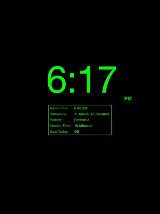 Progressive Alarm Clock for iPad screenshot-1
