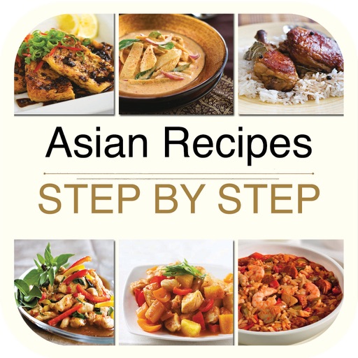 Asian Recipes - Step by Step Cookbook for iPad icon