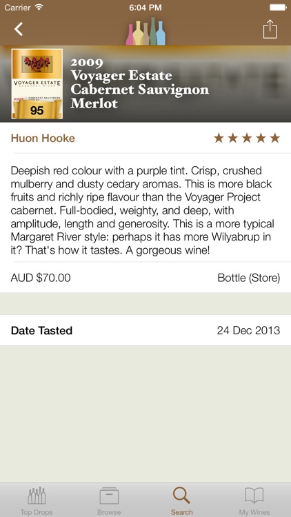 Huon Hooke's Wine Reviews