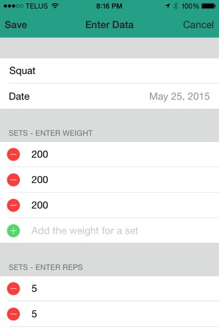 Tracker - Track Your Progress In The Gym screenshot 3