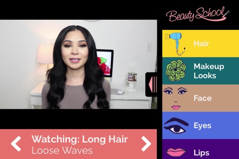 Beauty School: Makeup, Skin, Nails & Hair screenshot 2