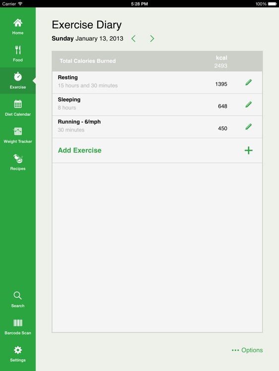 Calorie Counter by FatSecret for iPad screenshot-3