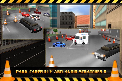 Limo Parking Simulator Game 3D screenshot 2
