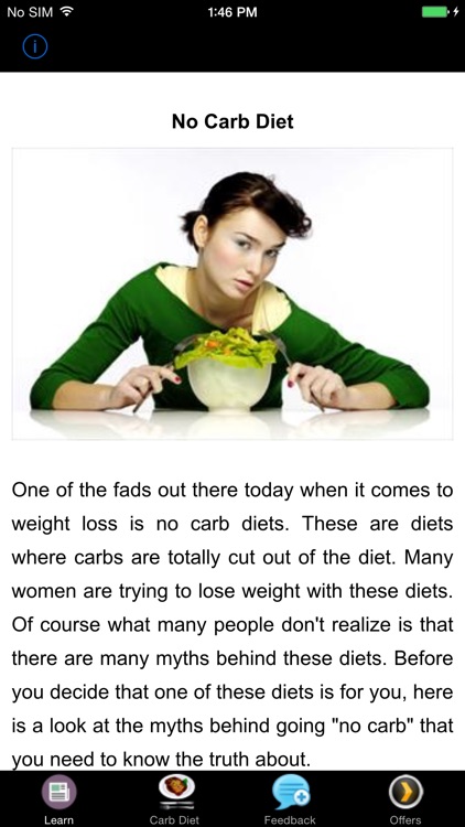 No Carb Diet - Truths And Myths Of Low Carb Diets