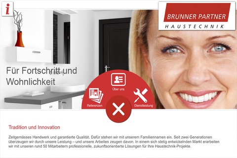 Brunner Partner AG Haustechnik screenshot 2