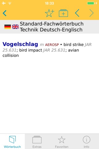 Technik Englisch<->Deutsch Fachwörterbuch Standard screenshot 4