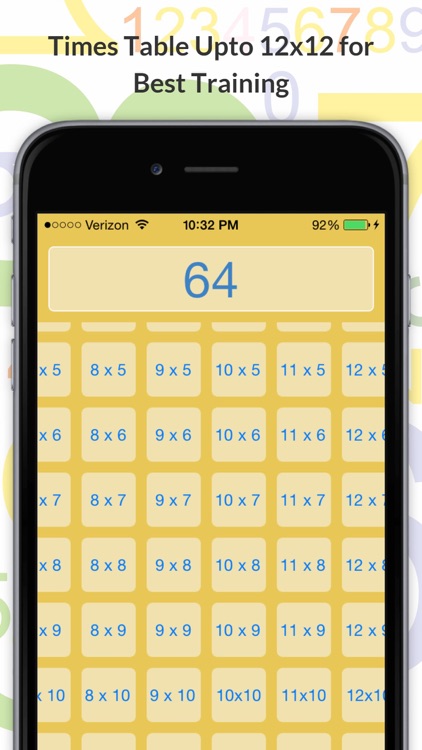 Learn Times Table: Multiplication Trainer and Learning Tool for Kids screenshot-3