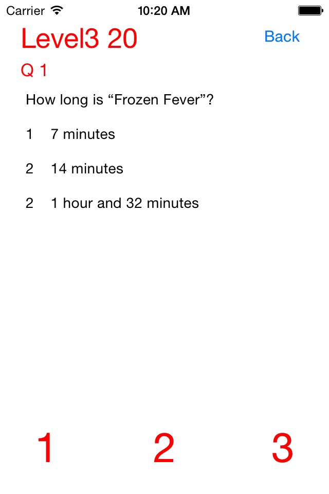 Quiz for Frozen Fever & Frozen screenshot 3
