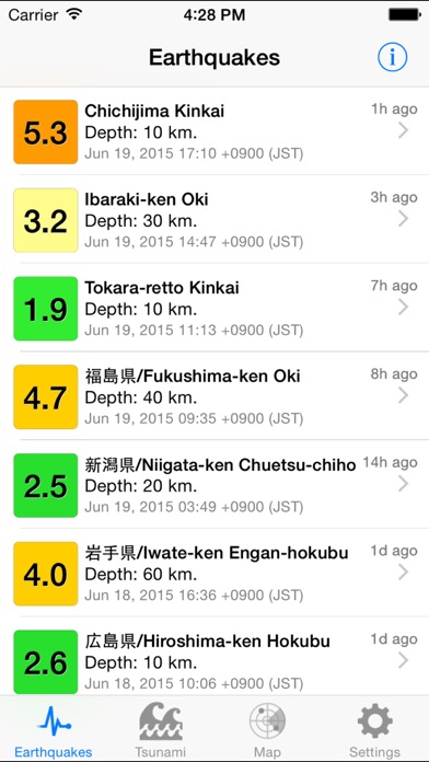 日本警報 「Japan Alert」 screenshot1