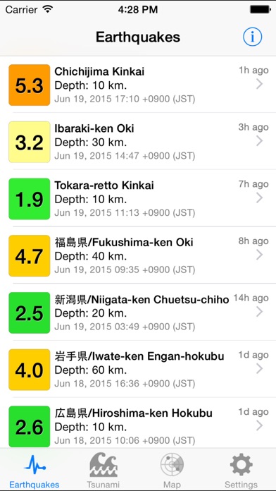 日本警報 「Japan Alert」 screenshot1