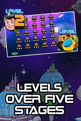 Anti Gravity Guy FREE - Tap Jumping Galaxy Space Game screenshot 2