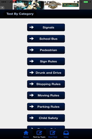 Texas Basic Driving Test screenshot 2