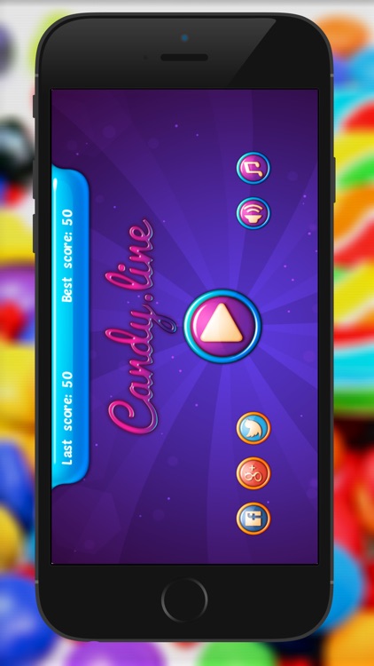 Candy Line : Matching collapse connect with friend