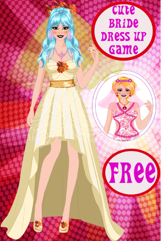 Cute Bride Dress Up Game screenshot 2