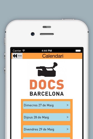 DocsBarcelona 2015 screenshot 2