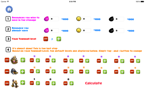 COC Tools: Calculators, Tools and Guides for Clash of Clans screenshot 4