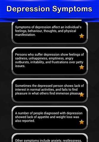 Depression Symptoms screenshot 2