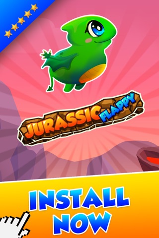 Jurassic Flappy screenshot 3
