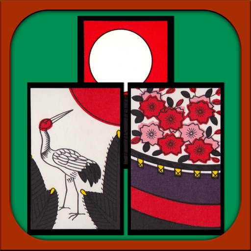 Pyramid of Japanese playing cards PVD iOS App