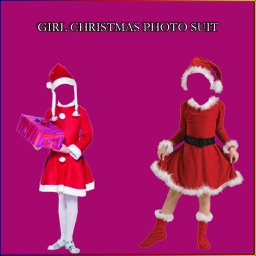 Girl Christmas Photo Suit