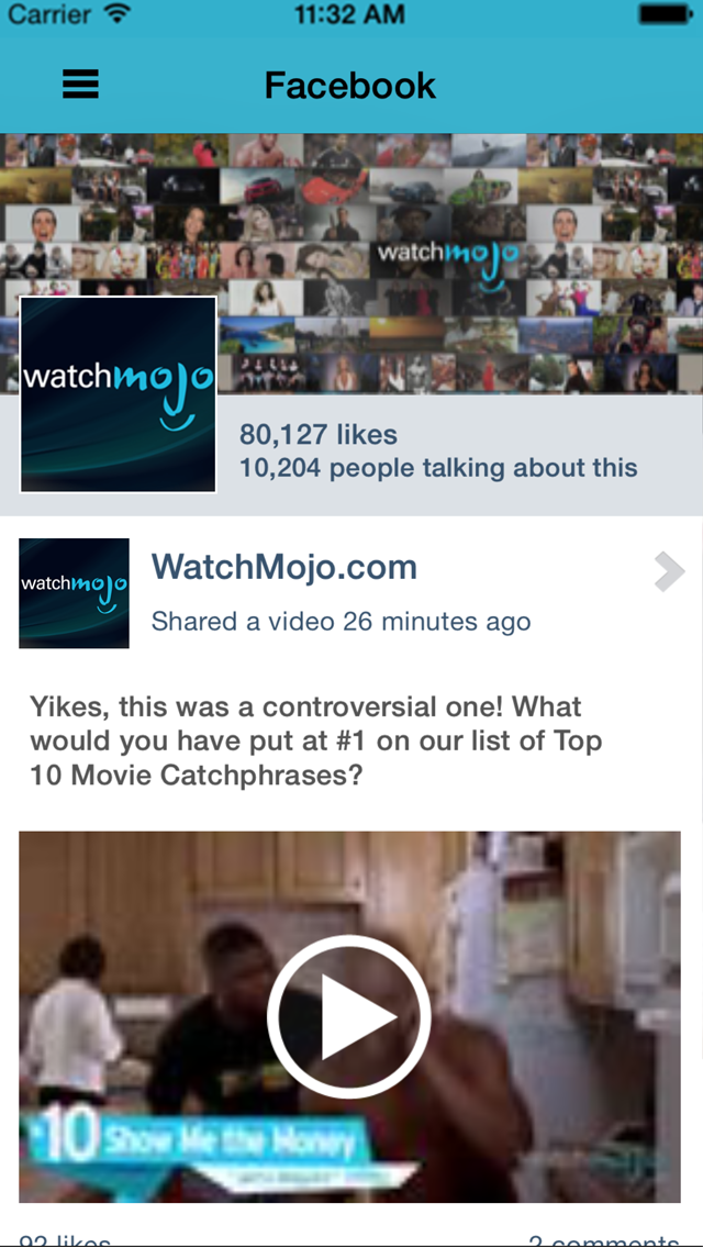 WatchMojo App