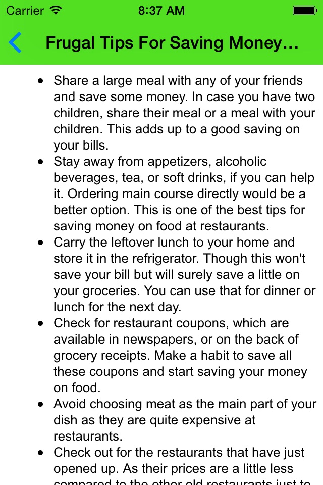 Money Management Tips screenshot 3