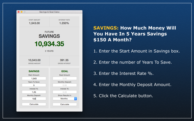 Savings & Goal Calcz(圖2)-速報App