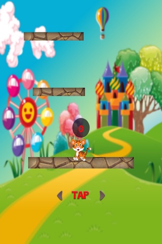 Tiger Jump - A Cute Jumping Up Game for Kids FREE screenshot 2