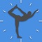 An easy to use straight forward rep counter and stretch timer