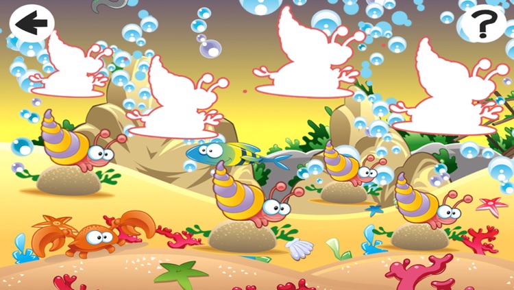 A Sort By Size Game for Children: Learn and Play with Marine Animals screenshot-3