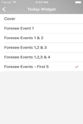 Foresee - Personal Event Manager screenshot 4