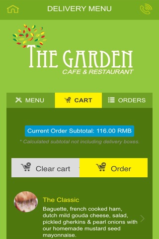 The Garden Cafe & Restaurant screenshot 3